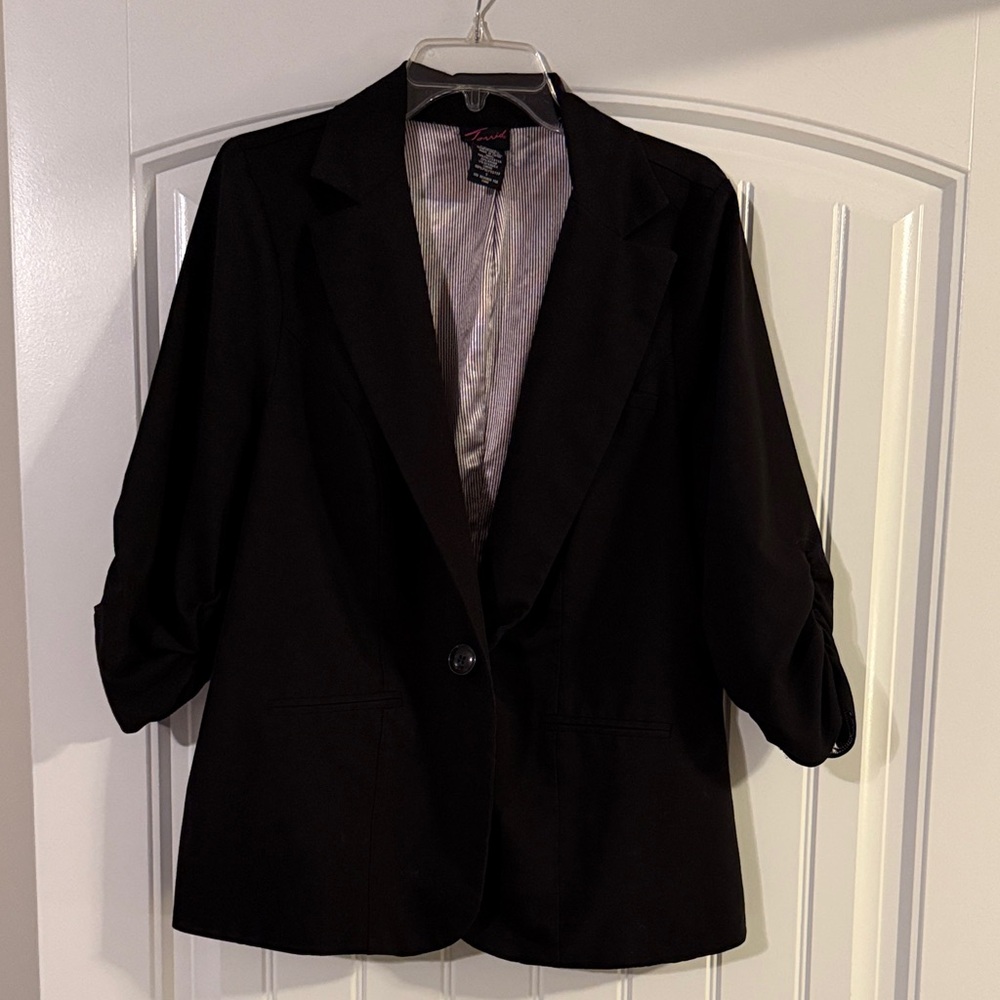 Torrid Classic Black Blazer